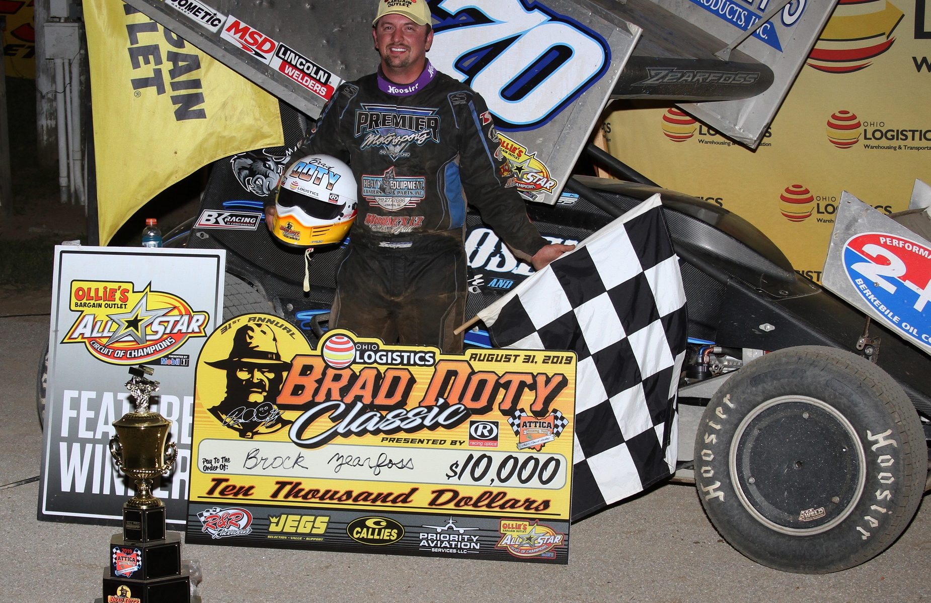 Zearfoss scores Brad Doty Classic worth 10,000; Bedford and Port Royal