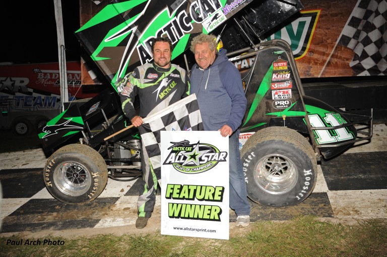 Kraig Kinser Opens 2016 Arctic Cat All Star Season with Win at Bubba Raceway Park