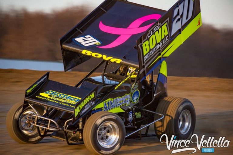 Bova Looks to Rebound after Tough Night at Attica, Mercer Raceway Park on Deck