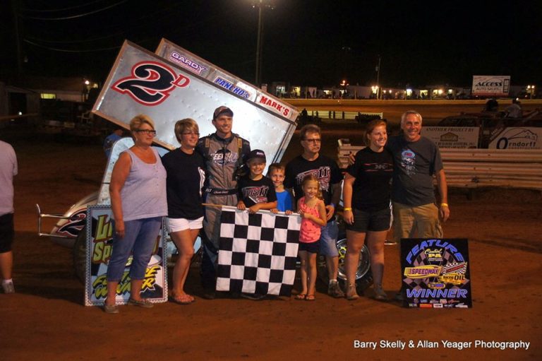 Chase Dietz Back in Lincoln Speedway Victory Lane