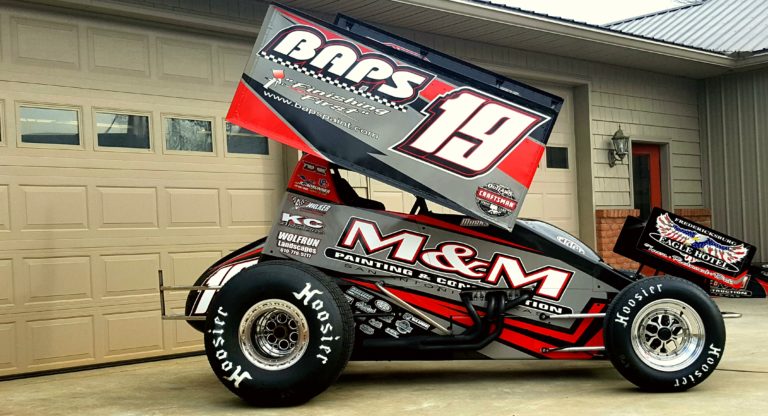 Brent Marks unveils 2017 design for World of Outlaws campaign