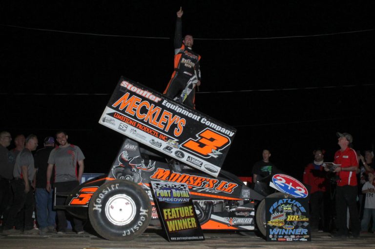 Brock Zearfoss claims first victory of 2017 at Port Royal Speedway