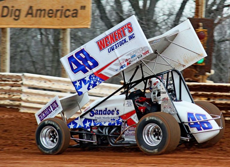 Danny Dietrich climbs to ninth with All Stars at Atomic Speedway