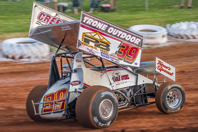 Cory Haas and Trone Outdoor Motorsports come home 12th against World of Outlaws at Lincoln