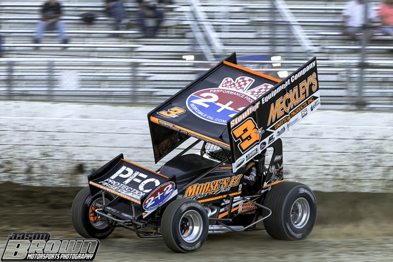 Zearfoss rallies for top-five at Mansfield; All Star weekend next