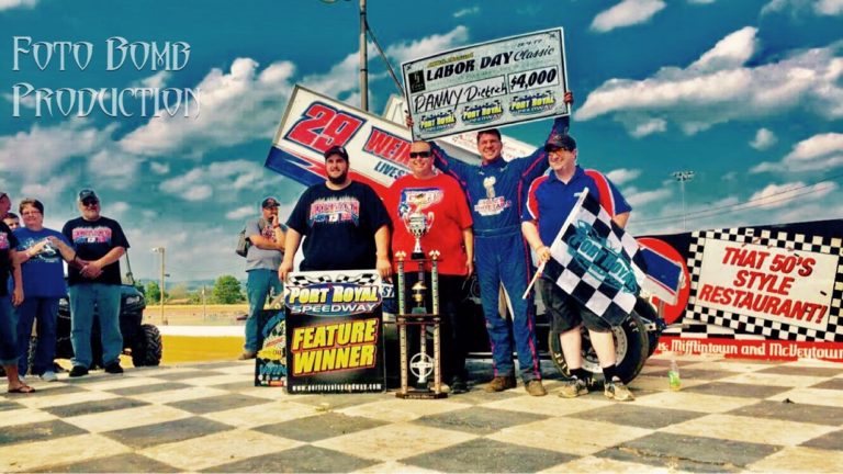 Dietrich charges to Labor Day Classic victory; $50,000 up for grabs at Port Royal Speedway