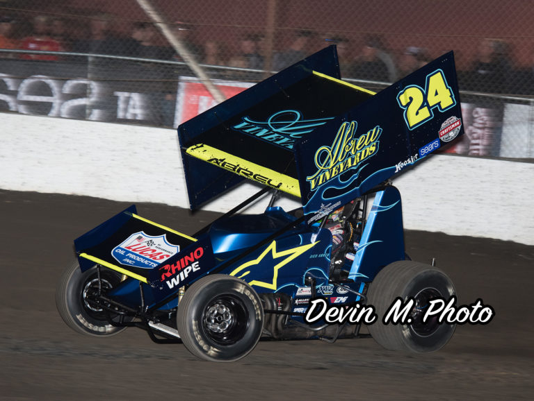 Rico Abreu scores top-ten at Silver Dollar Speedway