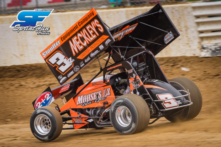 Brock Zearfoss fourth during Weikert Memorial main event; Lernerville with All Stars next