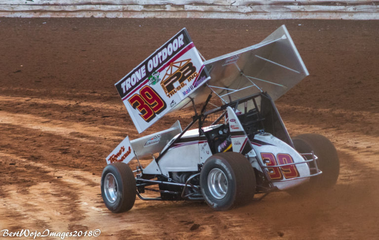 Cory Haas eighth during Walt Dyer Tribute at Williams Grove Speedway