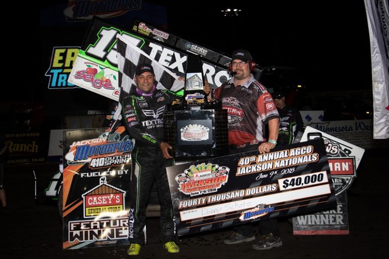 Donny Schatz caps visit to Jackson Motorplex with $40,000 Jackson Nationals victory