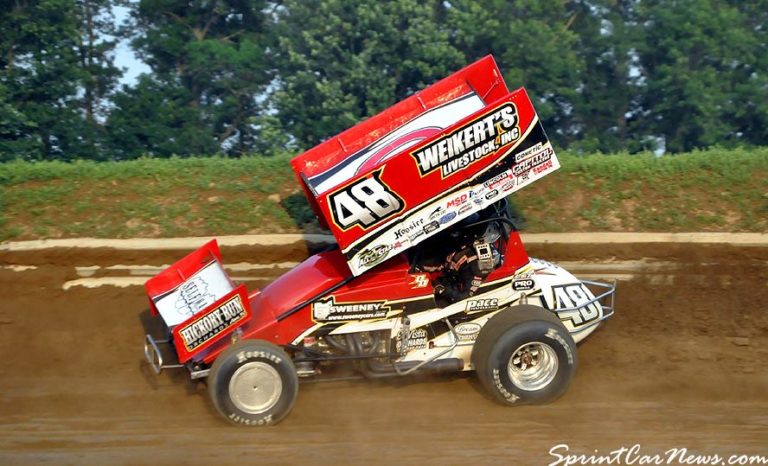 Danny Dietrich earns podium at Sharon during Ohio Sprint Speedweek; PA Sprint Speedweek next