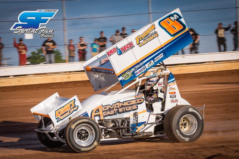 T.J. Michael highlights Ohio Sprint Speedweek with top-ten at Sharon