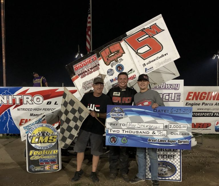 Stambaugh earns second win of season during GLSS action in Michigan