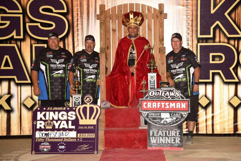 Donny Schatz earns unprecedented third consecutive Kings Royal title