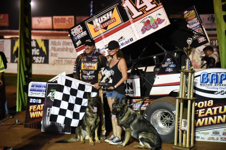 Tony Stewart caps Central PA visit with victory at BAPS Motor Speedway; IRA doubleheader ahead