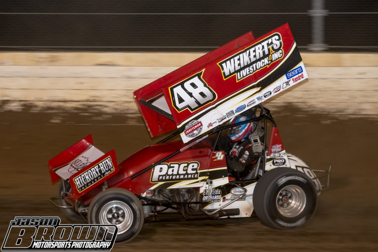 Danny Dietrich makes ten hour tow from Knoxville to Mansfield to earn podium finish during Great Lakes Dirt Nationals