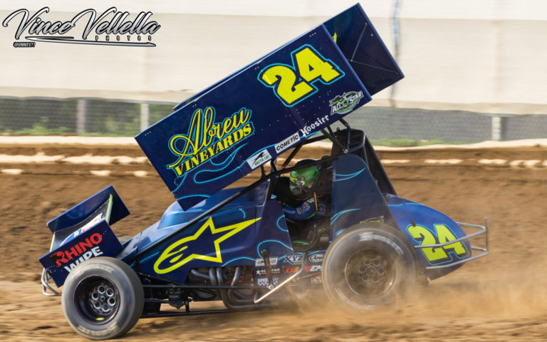 Abreu earns podium finish during visit to Skagit Speedway