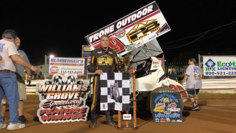 Haas earns third Billy Kimmel Memorial win at Williams Grove Speedway; Tuscarora 50 on deck