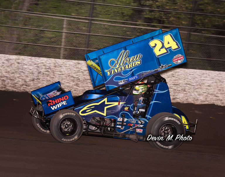 Rico Abreu earns pair of top-ten finishes at Calistoga