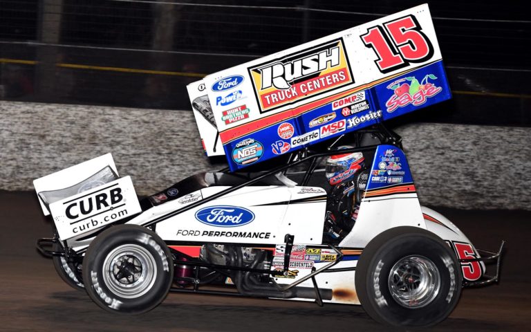 Donny Schatz hard charges with All Stars, earns back-to-back top-fives with Outlaws