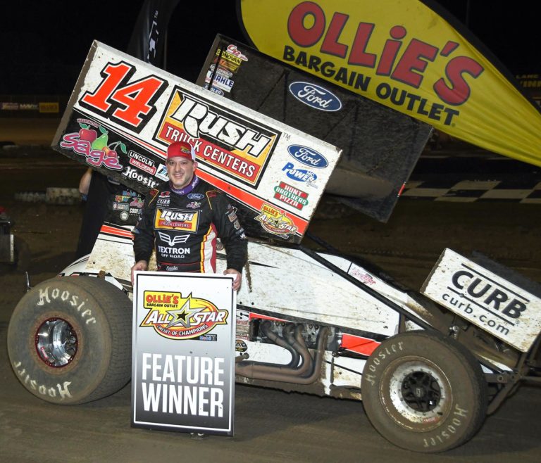 Tony Stewart victorious with All Stars during Bubba Raceway Park’s Winter Nationals