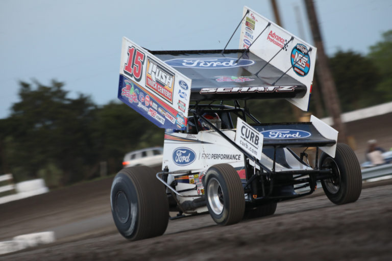 Donny Schatz earns top-five during visit to Devil’s Bowl Speedway