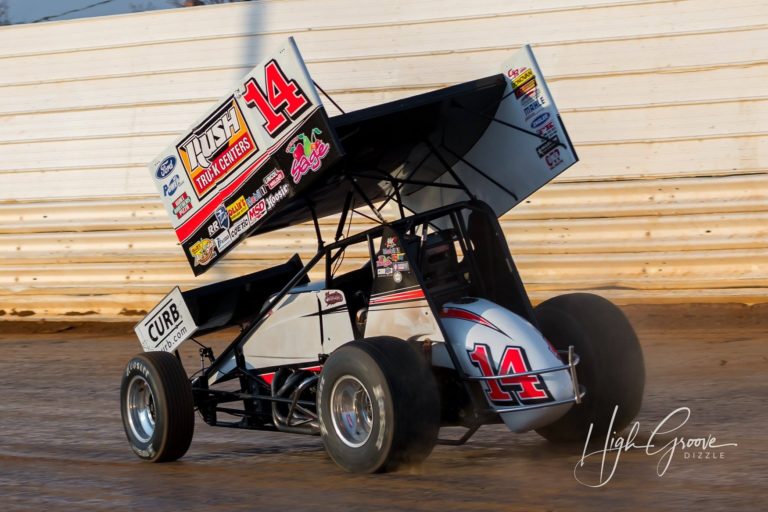 Tony Stewart 13th during Port Royal Speedway visit