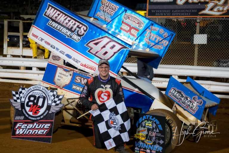 ﻿Danny Dietrich dominates for win at Williams Grove, rallies from deep for top-ten at Port Royal