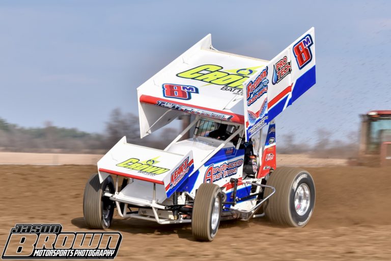 Michael scores top-ten during Attica Raceway Park opener