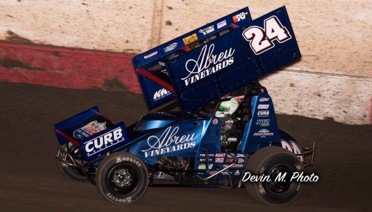 Abreu ninth during visit to Silver Dollar Speedway