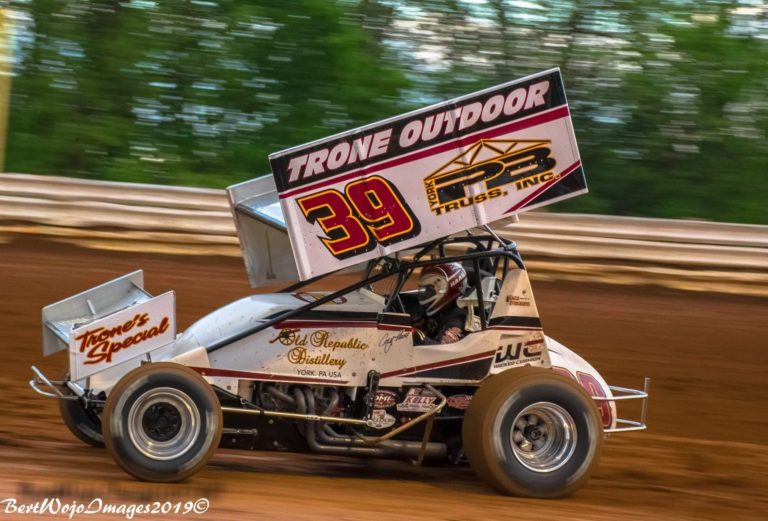 Three starts, three top-tens for Cory Haas; World of Outlaws trio next