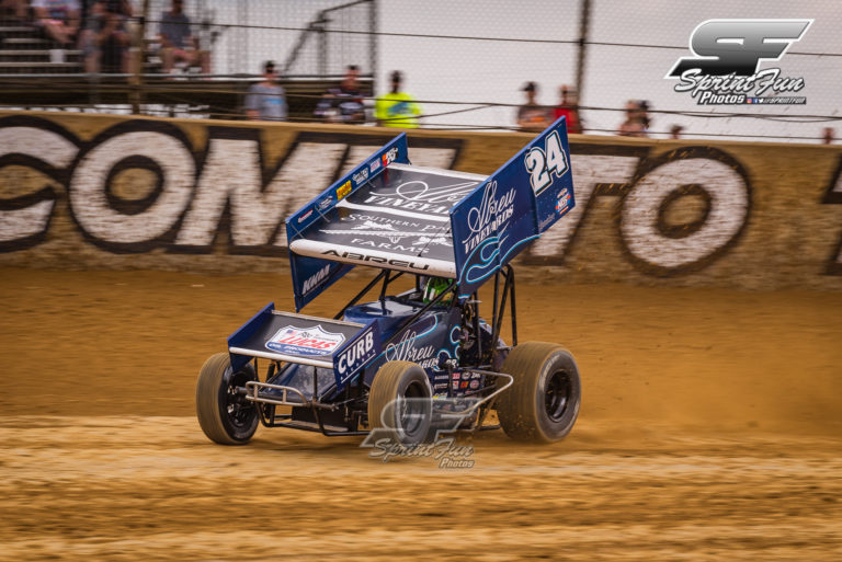 Rico Abreu rallies ten spots at Lawrenceburg; Mansfield’s World Championship on deck