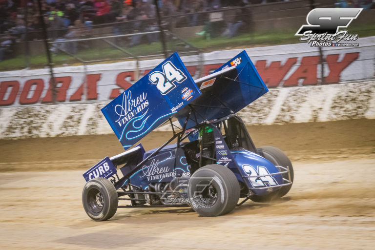 Abreu 16th during Eldora visit; Peter Murphy Classic next