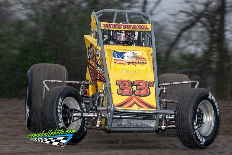 Westfall and Ray Marshall Motorsports earn top-ten during Gas City’s Spring Fling