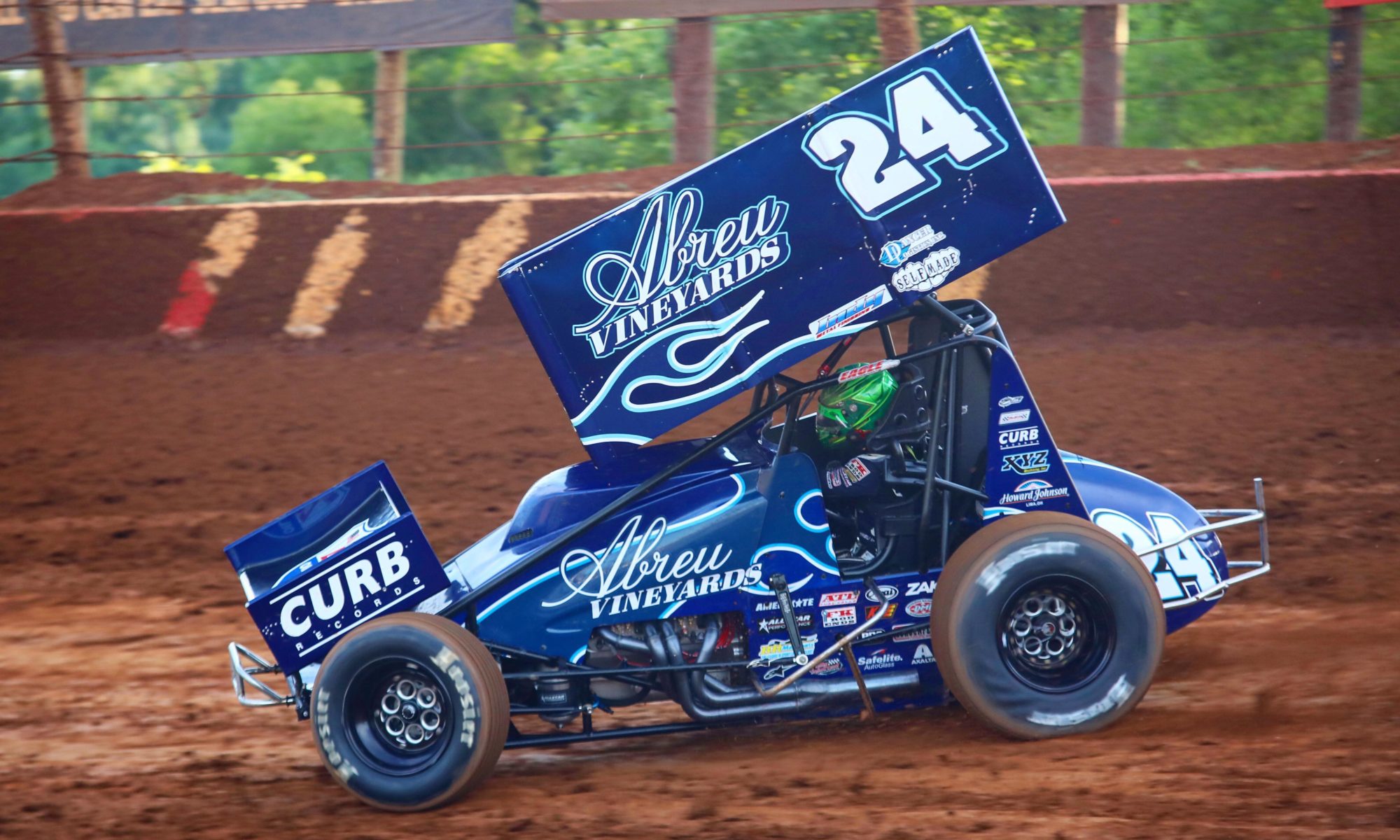 Rico Abreu earns four straight toptens during PA Sprint Speedweek 