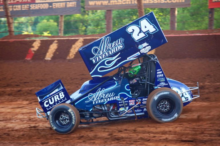 Rico Abreu earns four straight top-tens during PA Sprint Speedweek