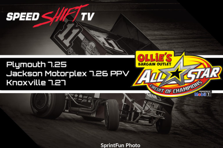 Speed Shift TV will join All Stars during visits to Plymouth, Jackson and Knoxville