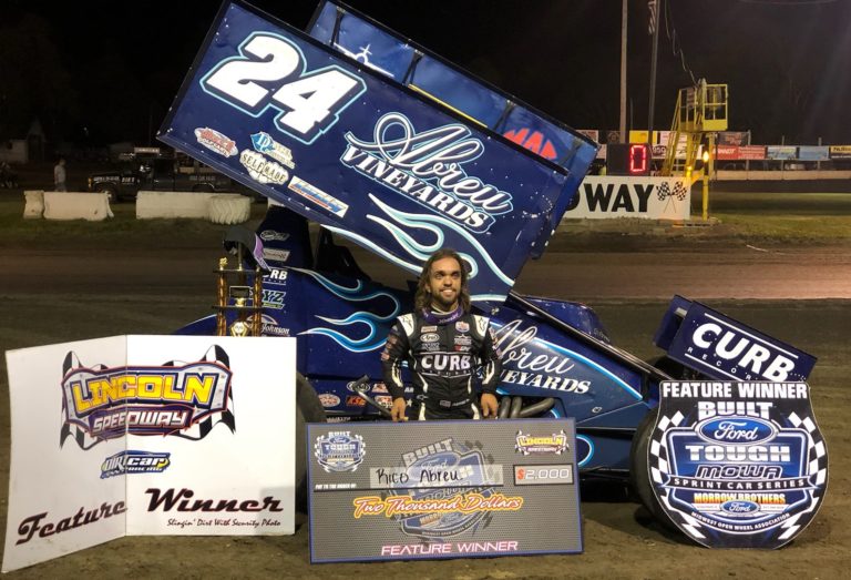 Rico Abreu snags third victory of 2019 during MOWA start at Lincoln Speedway; Attica, Eldora on deck