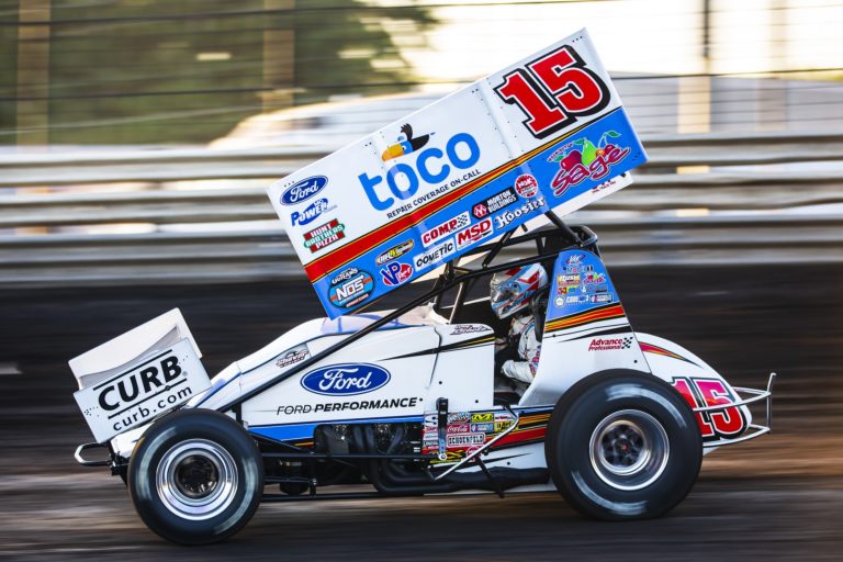 Schatz rallies through B-Main, rebounds after mechanical woes to earn Knoxville Nationals top-ten