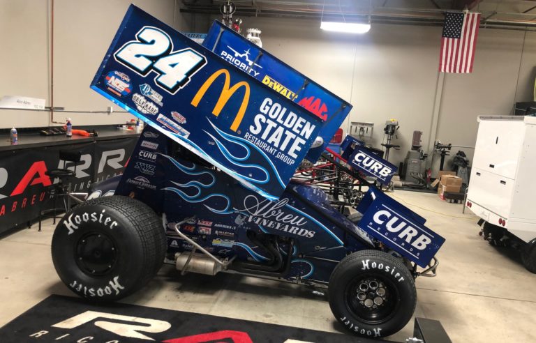 Rico Abreu and Golden State Restaurant Group to partner for 22-race schedule spread throughout California