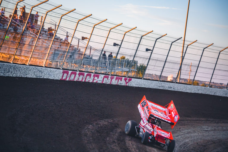 Brent Marks leaves Dodge City with Outlaw Boot Hill Showdown top ten; Jacksonville, Eldora, Lernerville on deck