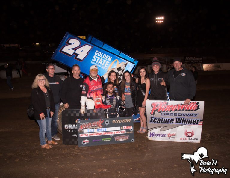 Rico Abreu scores win #6 during NorCal Posse Shootout at Placerville Speedway