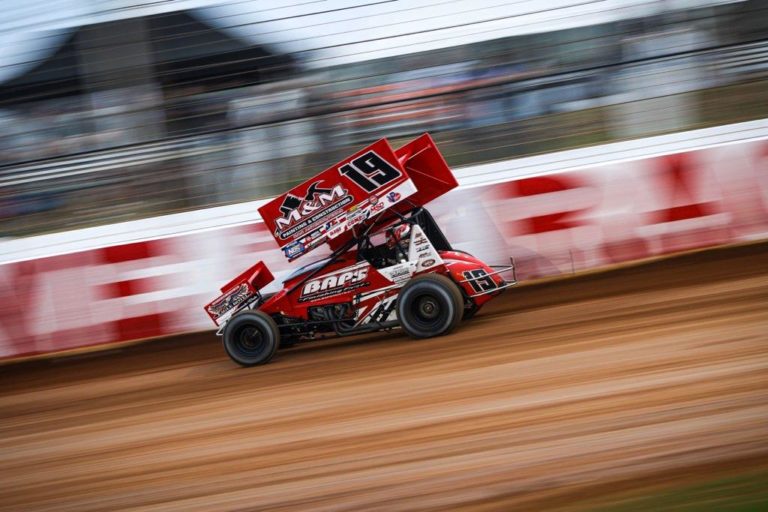 Brent Marks caps 2019 World of Outlaws campaign 13th at The Dirt Track at Charlotte