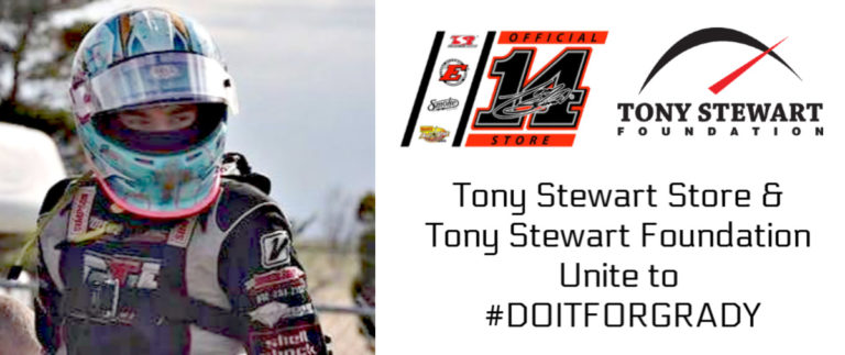 Tony Stewart Store and Tony Stewart Foundation Unite to #DoItForGrady