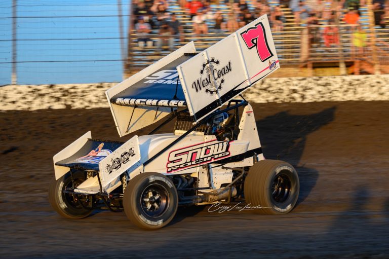 Michael drives Clayton Snow Racing to a top-five at Marysville