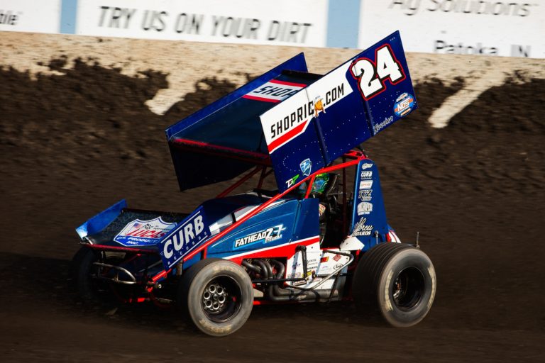 Abreu earns top-ten with World of Outlaws at Tri-State Speedway