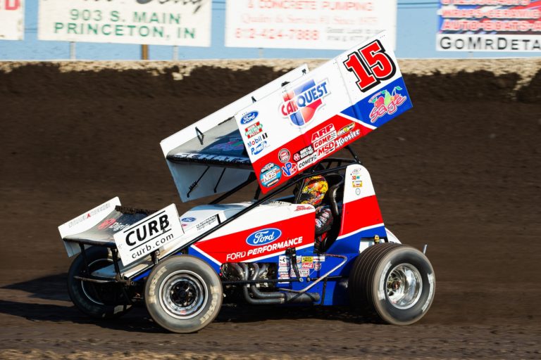 Schatz opens doubleheader at Tri-State Speedway with 11th-place finish