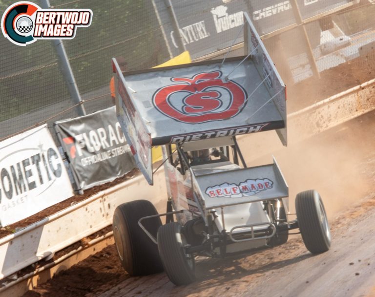 Danny Dietrich highlights Sharon doubleheader with top-five during Lou Blaney Memorial