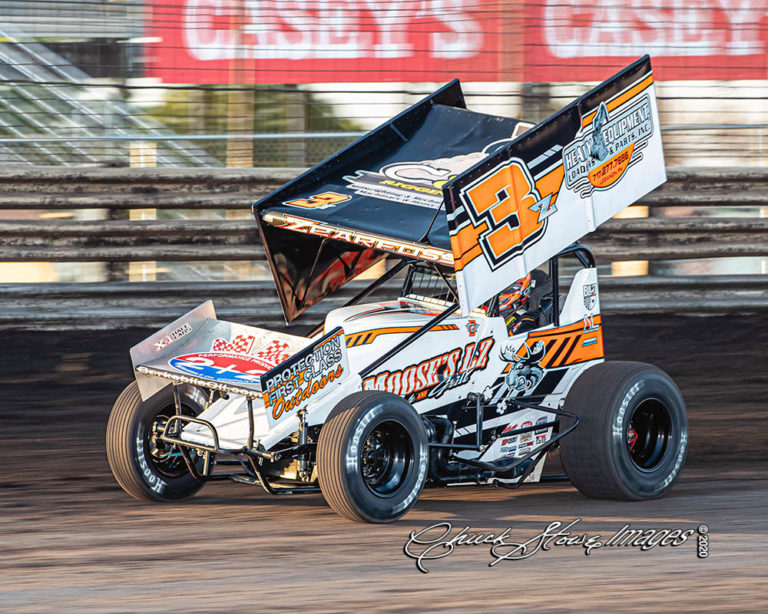 Brock Zearfoss earns Rookie of the Year, top-five during 360 Knoxville Nationals