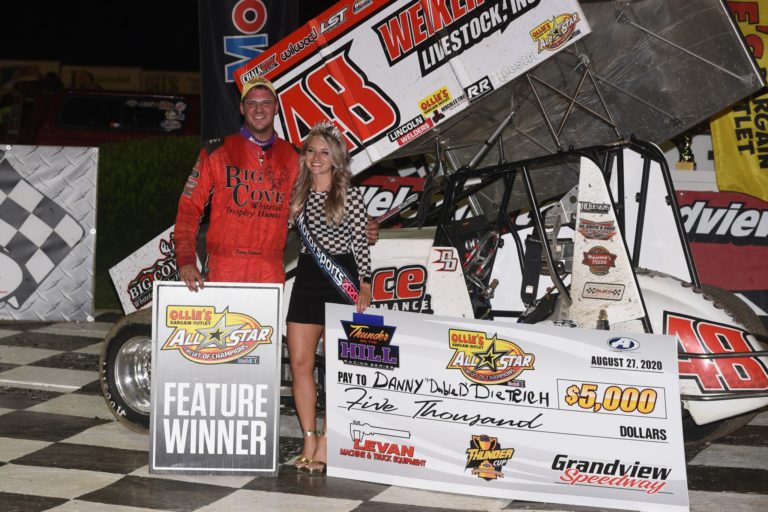 Danny Dietrich reaches double-digit win mark; Four-race Labor Day weekend sweep on deck